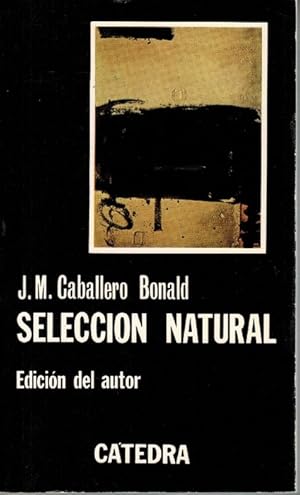 Imagen del vendedor de Seleccin natural. Ed. del autor. a la venta por La Librera, Iberoamerikan. Buchhandlung