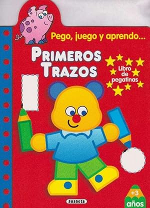 Primero trazos. Libro de pegatinas. Edad: 3+.