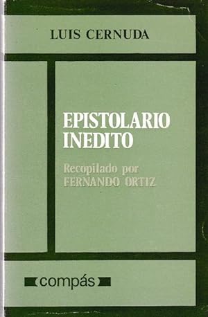 Bild des Verkufers fr Epistolario inedito. Recopilado por Fernando Ortiz. zum Verkauf von La Librera, Iberoamerikan. Buchhandlung