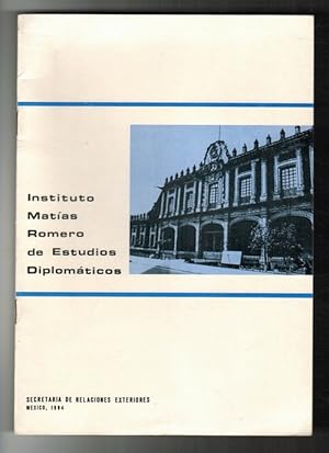 Imagen del vendedor de Instituto Matas Romero de Estudios Diplomticos. a la venta por La Librera, Iberoamerikan. Buchhandlung