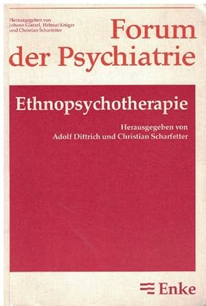 Imagen del vendedor de Ethnopsychotherapie. Psychotherapie mittels auergewhnlicher Bewutseinszustnde in westlichen und indigenen Kulturen. Mit 7 Abbildungen, 17 Tabellen. a la venta por La Librera, Iberoamerikan. Buchhandlung