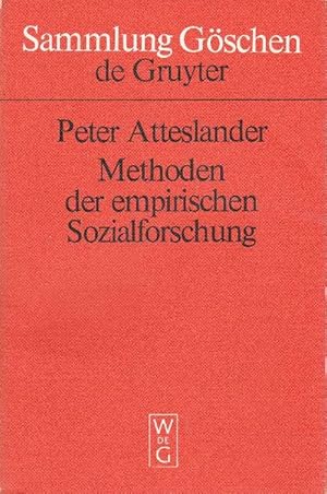 Image du vendeur pour Methoden der empirischen Sozialforschung. mis en vente par La Librera, Iberoamerikan. Buchhandlung