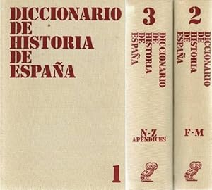 Seller image for Diccionario de historia de Espaa. 3 volmenes. for sale by La Librera, Iberoamerikan. Buchhandlung