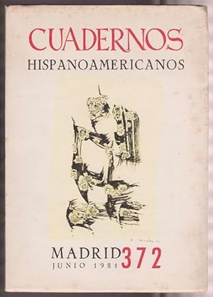 Bild des Verkufers fr Cuadernos hispanoamericanos. 372. zum Verkauf von La Librera, Iberoamerikan. Buchhandlung