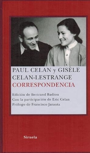 Imagen del vendedor de Correspondencia (1951-1970). Con una seleccin de cartas de Paul Celan a su hijo Eric. Edicin y notas de Bertrand Badiou. Edicin revisada y corregida. Prlogo de Francisco Jarauta. Trad. del francs de Mauro Armio. Traduccin de los poemas en alemn a la venta por La Librera, Iberoamerikan. Buchhandlung