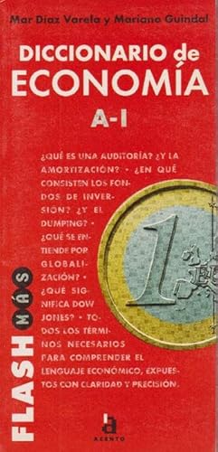 Imagen del vendedor de Diccionario de Economa A-I. a la venta por La Librera, Iberoamerikan. Buchhandlung