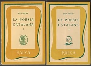 Imagen del vendedor de Poesa Catalana, La. Tomo I y II. a la venta por La Librera, Iberoamerikan. Buchhandlung