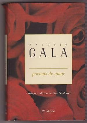 Imagen del vendedor de Poemas de amor. Prlogo y edicin de Pere Gimferrer. a la venta por La Librera, Iberoamerikan. Buchhandlung