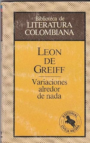 Seller image for Variaciones alrededor de nada. (Rareza) for sale by La Librera, Iberoamerikan. Buchhandlung