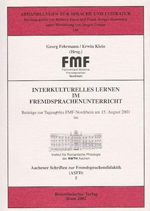 Seller image for Interkulturelles Lernen im Fremdsprachenunterricht. for sale by La Librera, Iberoamerikan. Buchhandlung