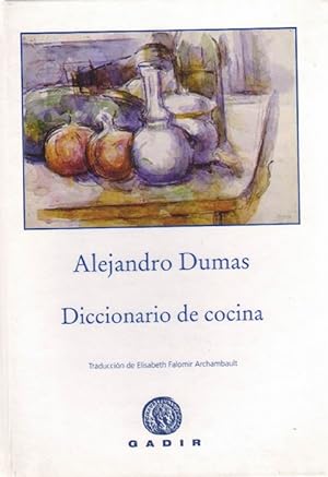 Diccionario de cocina.