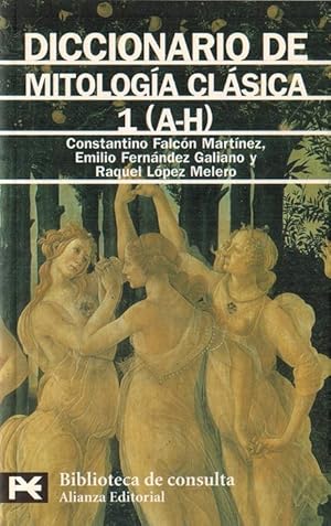 Bild des Verkufers fr Diccionario de Mitologa clsica 1 (A-H). zum Verkauf von La Librera, Iberoamerikan. Buchhandlung