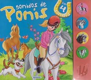 Sonidos de Ponis. Con 4 sonidos. (A partir de 3 años).