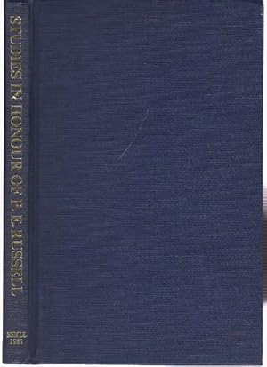 Bild des Verkufers fr Mediaeval and Renaissance Studies on Spain and Portugal in Honour of P. E. Russell. zum Verkauf von La Librera, Iberoamerikan. Buchhandlung