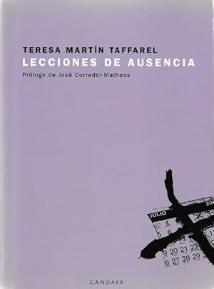 Imagen del vendedor de Lecciones de ausencia. (Incluye CD con la voz de la autora). a la venta por La Librera, Iberoamerikan. Buchhandlung