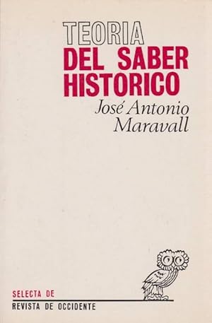 Imagen del vendedor de Teoria del saber histrico. a la venta por La Librera, Iberoamerikan. Buchhandlung