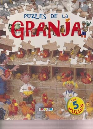 Image du vendeur pour Puzles de la granja. Con 5 puzles. (A partir de 6 aos). mis en vente par La Librera, Iberoamerikan. Buchhandlung