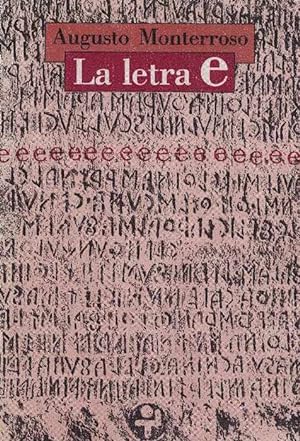 Seller image for Letra e, La. [Fragmentos de un Diario]. for sale by La Librera, Iberoamerikan. Buchhandlung