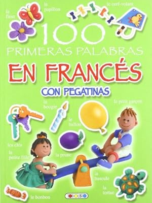 100 primeras palabras en fracés con pegatinas. Edad: 5+.