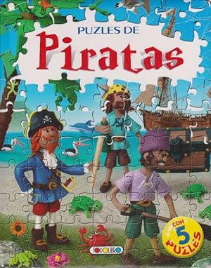 Image du vendeur pour Puzles de piratas. Con 5 puzles. (A partir de 6 aos). mis en vente par La Librera, Iberoamerikan. Buchhandlung