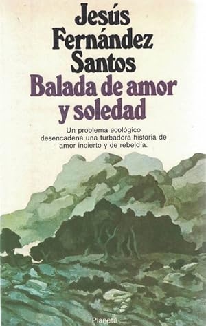 Bild des Verkufers fr Balada de amor y soledad. zum Verkauf von La Librera, Iberoamerikan. Buchhandlung