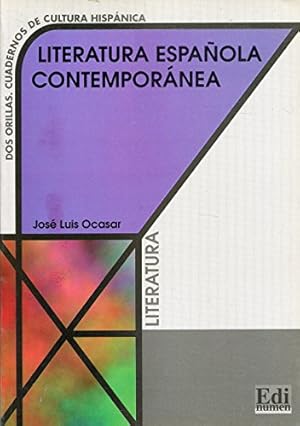 Literatura española contemporánea.