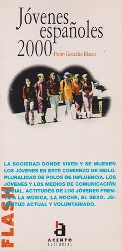 Imagen del vendedor de Jvenes espaoles 2000. a la venta por La Librera, Iberoamerikan. Buchhandlung