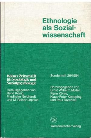 Seller image for Ethnologie als Sozialwissenschaft. for sale by La Librera, Iberoamerikan. Buchhandlung