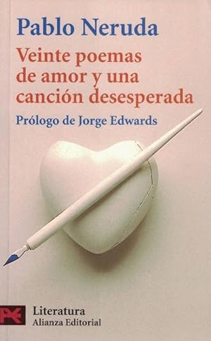 Bild des Verkufers fr Veinte poemas de amor y una cancin desesperada. (Prlogo de Jorge Edwards) zum Verkauf von La Librera, Iberoamerikan. Buchhandlung