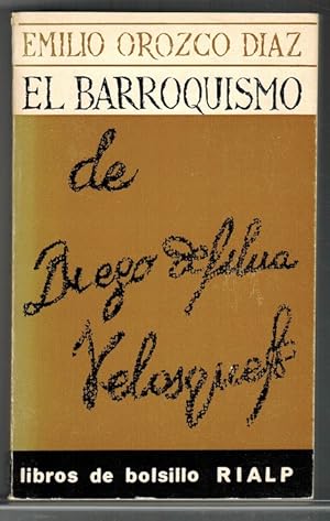 Image du vendeur pour Barroquismo de Velzquez, El. mis en vente par La Librera, Iberoamerikan. Buchhandlung