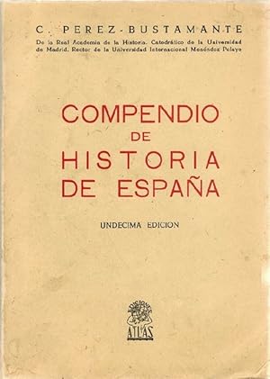 Bild des Verkufers fr Compendio de Historia de Espaa. zum Verkauf von La Librera, Iberoamerikan. Buchhandlung