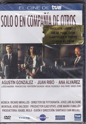 Solo o en compañia de otros (DVD). Incluye libreto de 32 pags. Con carteles y texto sobre el film.