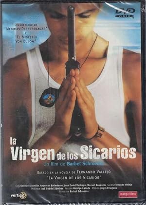 Virgen de los sicarios, La. DVD basado en la novela de Fernando Vallejo.