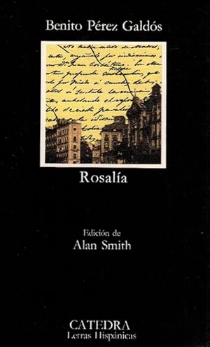 Imagen del vendedor de Rosala. Ed. Alan E. Smith. a la venta por La Librera, Iberoamerikan. Buchhandlung