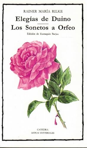 Seller image for Elegas de Duino / Los sonetos a Orfeo. Edicin de Eustaquio Barjau. for sale by La Librera, Iberoamerikan. Buchhandlung