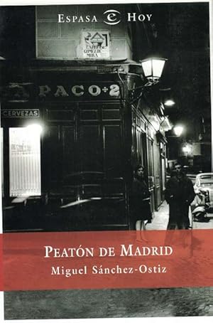 Imagen del vendedor de Peatn de Madrid. a la venta por La Librera, Iberoamerikan. Buchhandlung
