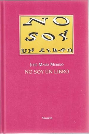 Imagen del vendedor de No soy un libro. a la venta por La Librera, Iberoamerikan. Buchhandlung