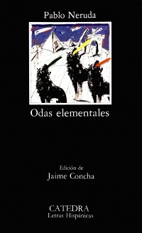 Bild des Verkufers fr Odas elementales. Ed. Jaime Concha. zum Verkauf von La Librera, Iberoamerikan. Buchhandlung