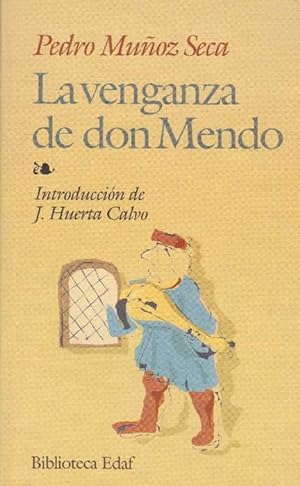 Imagen del vendedor de Venganza de Don Mendo, La. Introduccin de J. Huerta Calvo. a la venta por La Librera, Iberoamerikan. Buchhandlung
