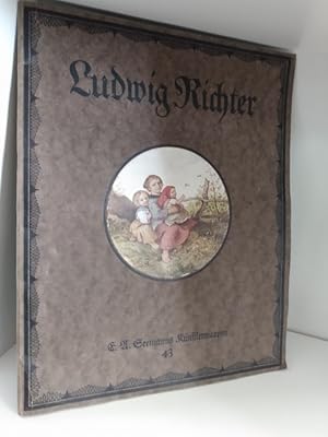 Bild des Verkufers fr Acht farbige Gemlde -Wiedergaben. . Als Einleitung: Aus Ludwig RichtersSelbstbiographie zum Verkauf von La Librera, Iberoamerikan. Buchhandlung