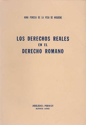 Immagine del venditore per Los derechos reales en el derecho romano. venduto da La Librer�a, Iberoamerikan. Buchhandlung