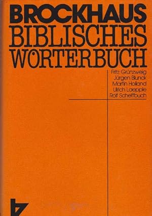 Seller image for Biblisches Wrterbuch. for sale by La Librera, Iberoamerikan. Buchhandlung
