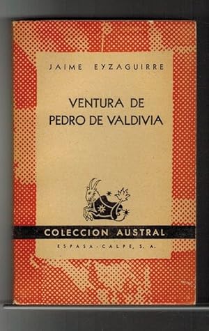 Imagen del vendedor de Ventura de Pedro de Valdivia. a la venta por La Librera, Iberoamerikan. Buchhandlung