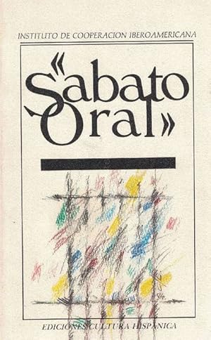 Imagen del vendedor de Sbato oral. a la venta por La Librera, Iberoamerikan. Buchhandlung