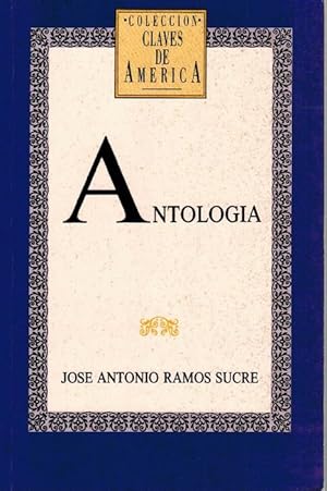 Seller image for Antologa. Seleccin y prlogo de Salvador Tenreiro. for sale by La Librera, Iberoamerikan. Buchhandlung