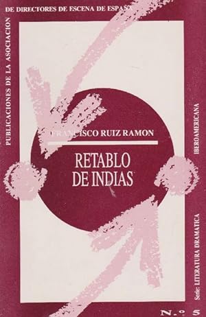 Bild des Verkufers fr Retablo de Indias. zum Verkauf von La Librera, Iberoamerikan. Buchhandlung