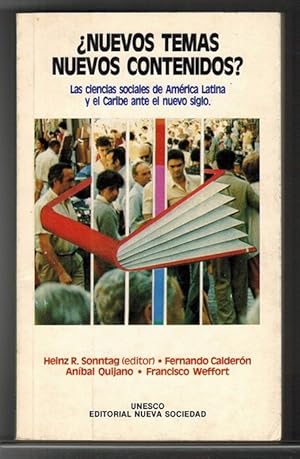 Imagen del vendedor de Nuevos temas, nuevos contenidos? Las ciencias sociales en Amrica Latina y el Caribe ante el nuevo siglo. a la venta por La Librera, Iberoamerikan. Buchhandlung