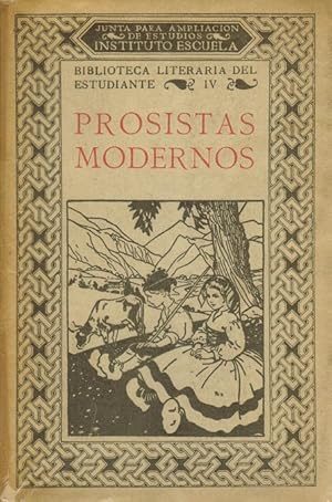 Seller image for Prosistas modernos. Seleccin hecha por Enriquez Diez-Canedo. Dibujos de Fernando Marco. for sale by La Librera, Iberoamerikan. Buchhandlung