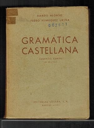Imagen del vendedor de Gramtica castellana. Primer curso. a la venta por La Librera, Iberoamerikan. Buchhandlung