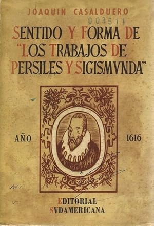 Image du vendeur pour Sentido y forma de "Los trabajos de Persiles y Sigismunda". mis en vente par La Librera, Iberoamerikan. Buchhandlung